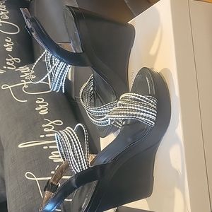 BCBG  sandals wedges